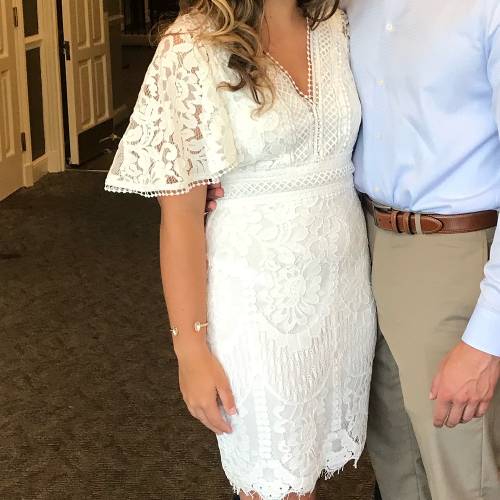 White Lace Dress